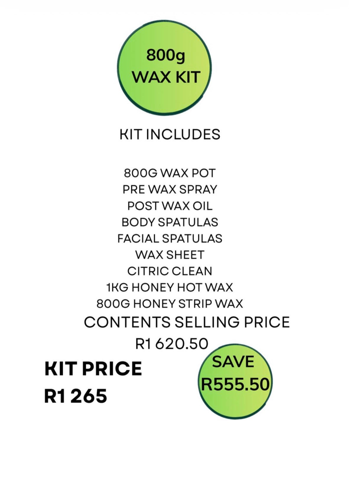 Wax Kit - 800g