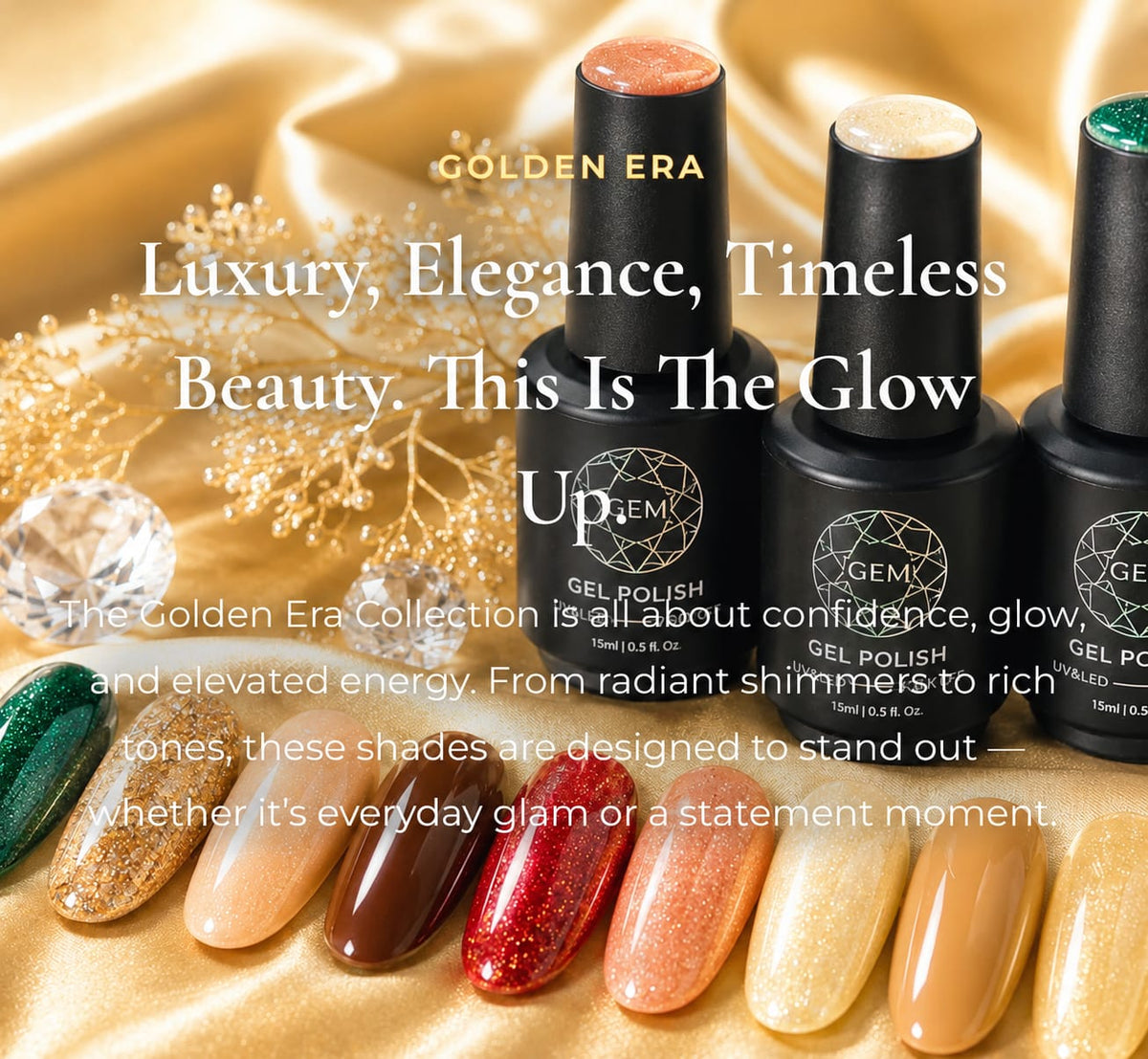 Gem Gel Polish - Golden Era Collection