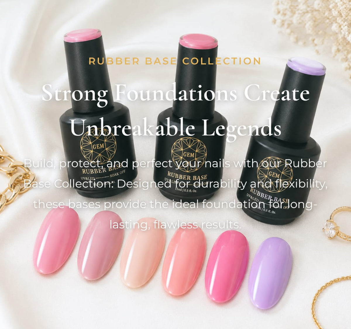Gem Gel Collection - Rubber Base Collection