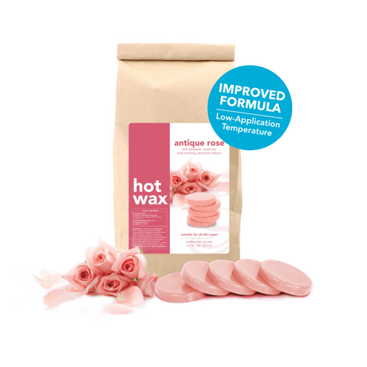 Hot Wax Disc 1Kg - Antique Rose