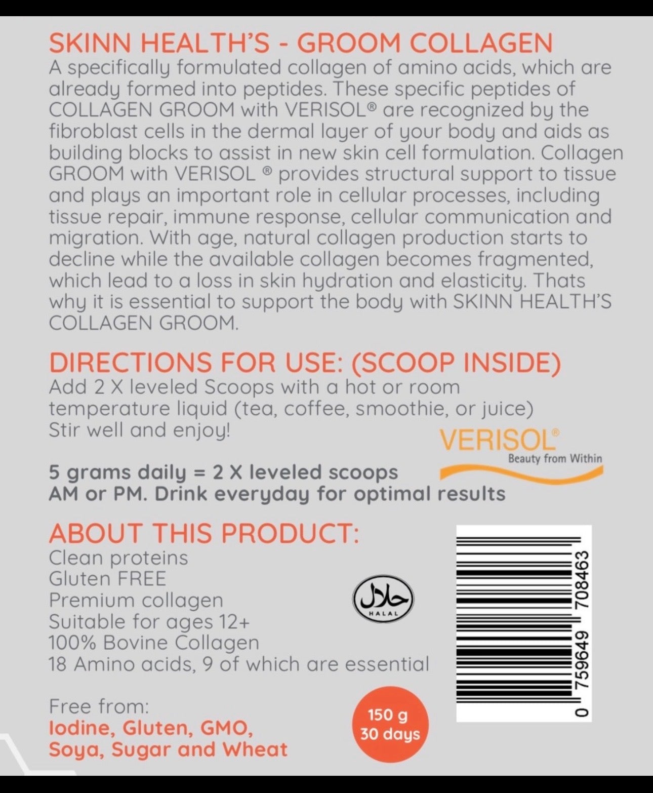 Collagen Groom150