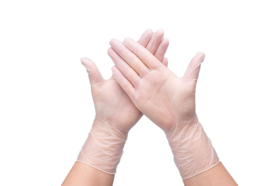 Vinyl Gloves Powder Free - Large