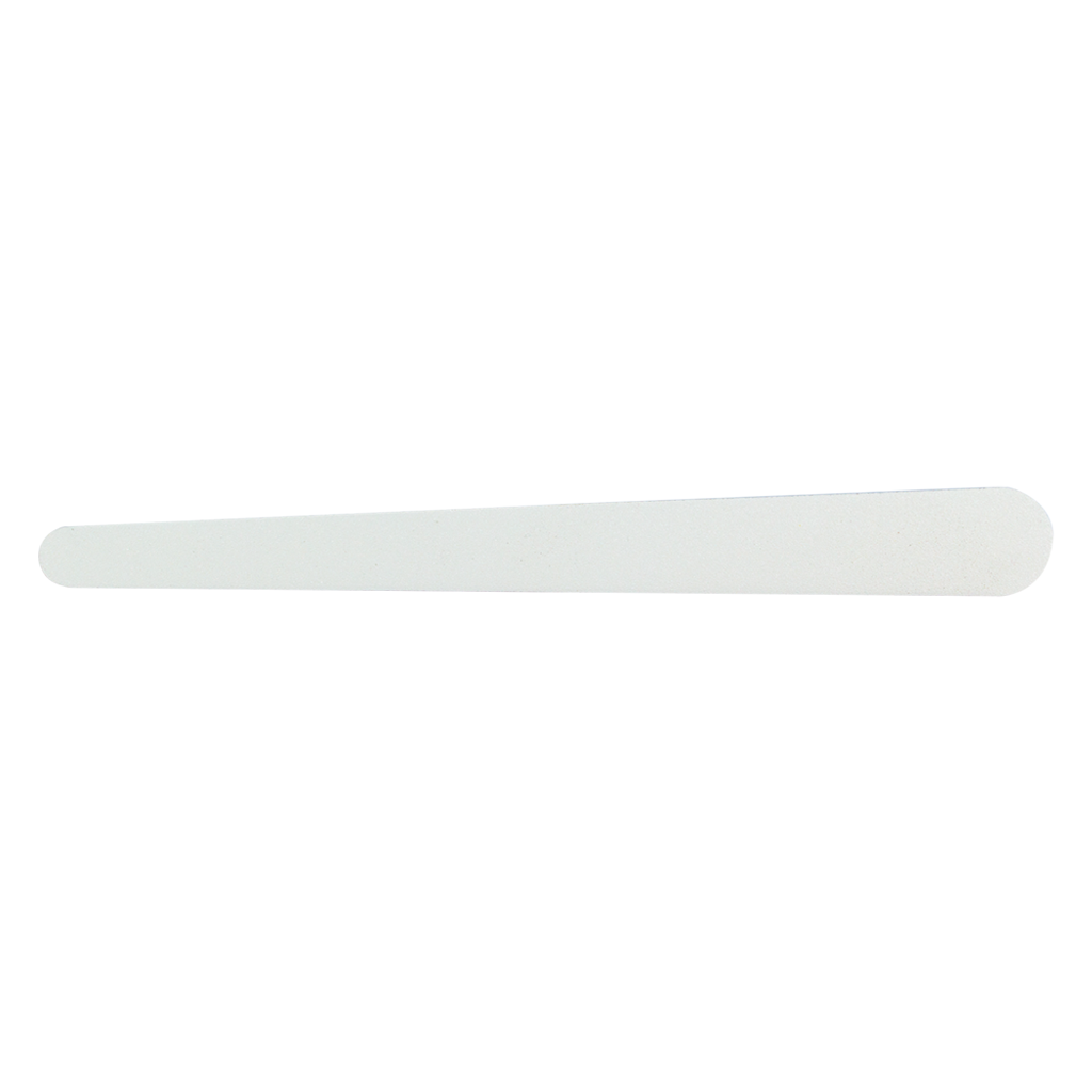 Nail File White Teardrop 100/180