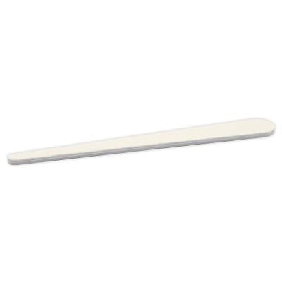 Nail File - Teardrop White 100/180 (no sleeve)